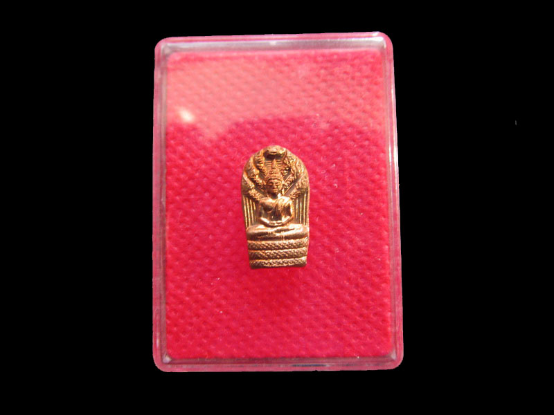 พระนาคปรกใบมะขาม ครบ 7 รอบ หลวงปู่แว่น วัดถ้ำพระสบาย จ.ลำปางNO.1 .เริ่ม20บาท/.SP.36