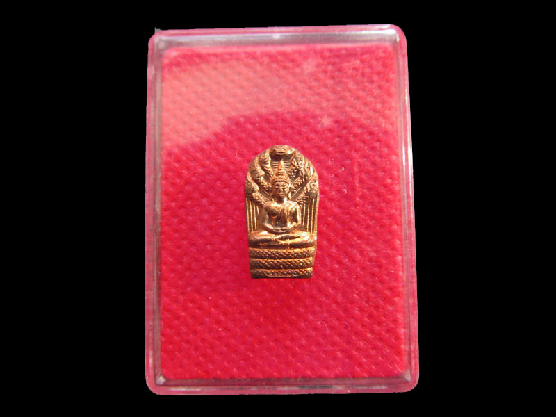 พระนาคปรกใบมะขาม ครบ 7 รอบ หลวงปู่แว่น วัดถ้ำพระสบาย NO.3 ..เริ่ม20บาท/.SP.57