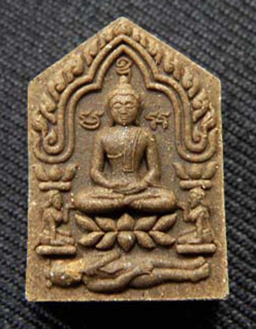 "เคาะเดียว"พระขุนแผนเทพนิมิต ผงพรายกุมาร เนื้อว่าน 108 (พิมพ์เล็ก)