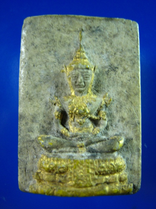 พระแก้วมรกต เนื้อเก่า ทาทอง หลังยันต์