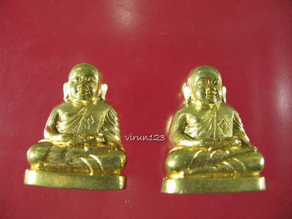 2 องค์.......หลวงพ่อเงิน เนื้อทองทิพย์ รุ่นโภคทรัพย์ หลวงปู่คำบุ วัดกุดชมภู 1