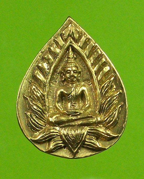 พระปทุมมาศเล็ก เนื้อทองเหลือง เสาร์ 5 มหามงคล หลวงปู่นาม วัดน้อยชมภู่