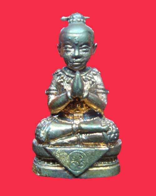 วัดใจ องค์สุดท้ายครับ กุมาร "จินดามณี"เนื้อชนวน หมายเลข๒๒๓๖ หลวงพ่อสาคร วัดหนองกรับ