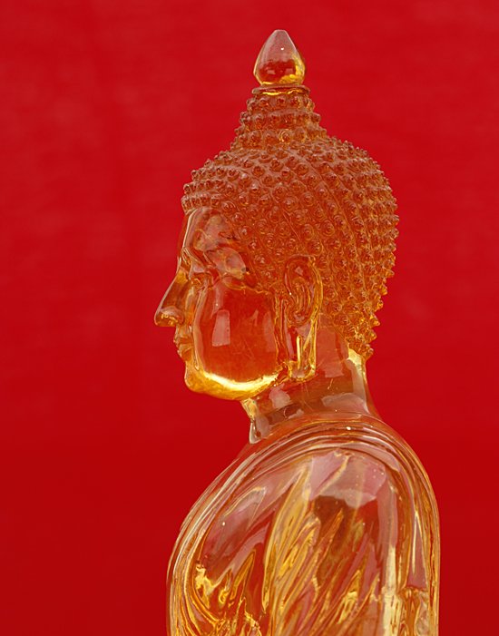 พระบูชาพระธรรมกาย วัดปากน้ำภาษีเจริญ สวยเนื้อสีน้ำผึ้ง