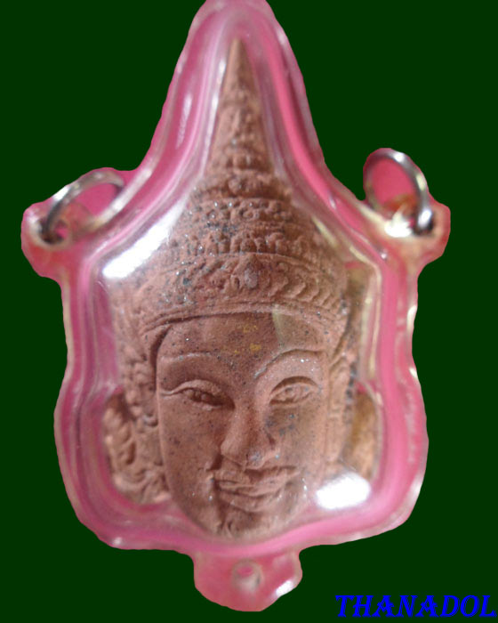 หลวงปู่กาหลง วัดเขาแหลม พระลักษณ์หน้าทองรุ่นแรก เนื้อผงปถมังกำเนิดพระลักษณ์