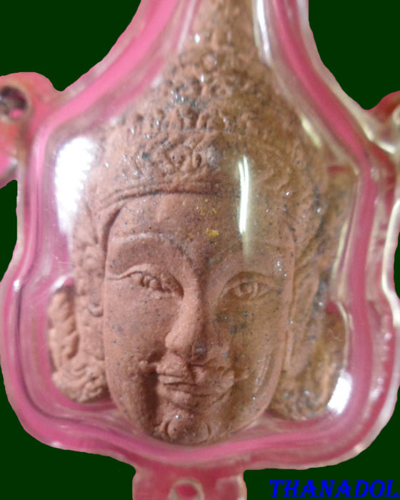 หลวงปู่กาหลง วัดเขาแหลม พระลักษณ์หน้าทองรุ่นแรก เนื้อผงปถมังกำเนิดพระลักษณ์