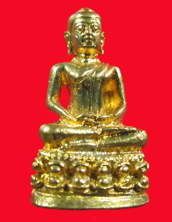 พระชัยวัฒน์ไจยะเบงชร(เนื้อทองจังโก๋)หลวงปู่ครูบาอิน อินโท วัดคันธาวาส(ทุ่งปุย) จ.เชียงใหม่