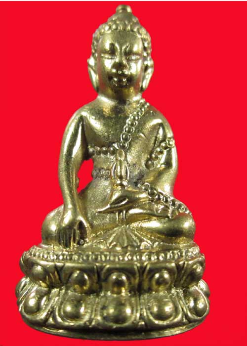 พระกริ่งไจยะเบงชร(เนื้อทองจังโก๋ปัดผิว) หลวงปู่ครูบาอิน อินโท วัดคันธาวาส(ทุ่งปุย) จ.เชียงใหม่