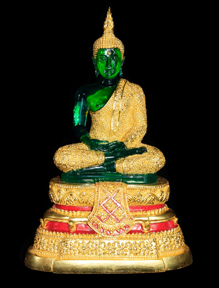 "เคาะเดียวครับ" พระแก้วมรกต ทรงฤดูฝน ปิดทองคำแท้ หน้าตัก 5 นิ้ว สวยสุดใจขาดดิ้น