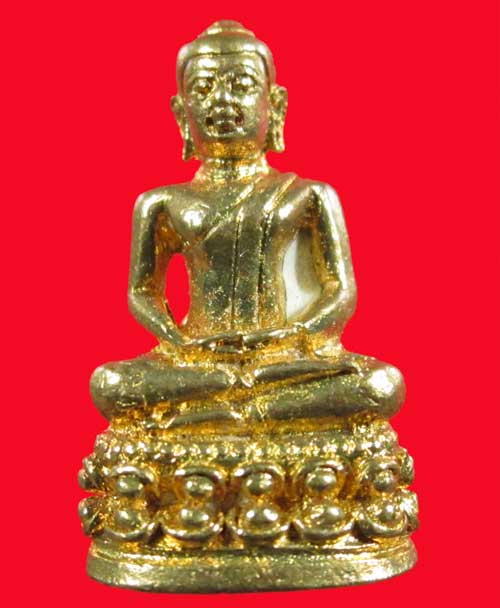 พระชัยวัฒน์ไจยะเบงชร(เนื้อทองจังโก๋)หลวงปู่ครูบาอิน อินโท วัดคันธาวาส(ทุ่งปุย) จ.เชียงใหม่ องค์4
