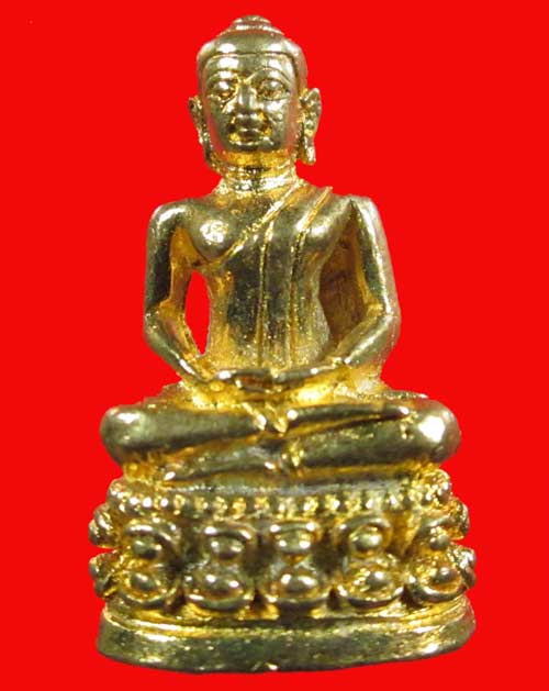 พระชัยวัฒน์ไจยะเบงชร(เนื้อทองจังโก๋)หลวงปู่ครูบาอิน อินโท วัดคันธาวาส(ทุ่งปุย) จ.เชียงใหม่ องค์6