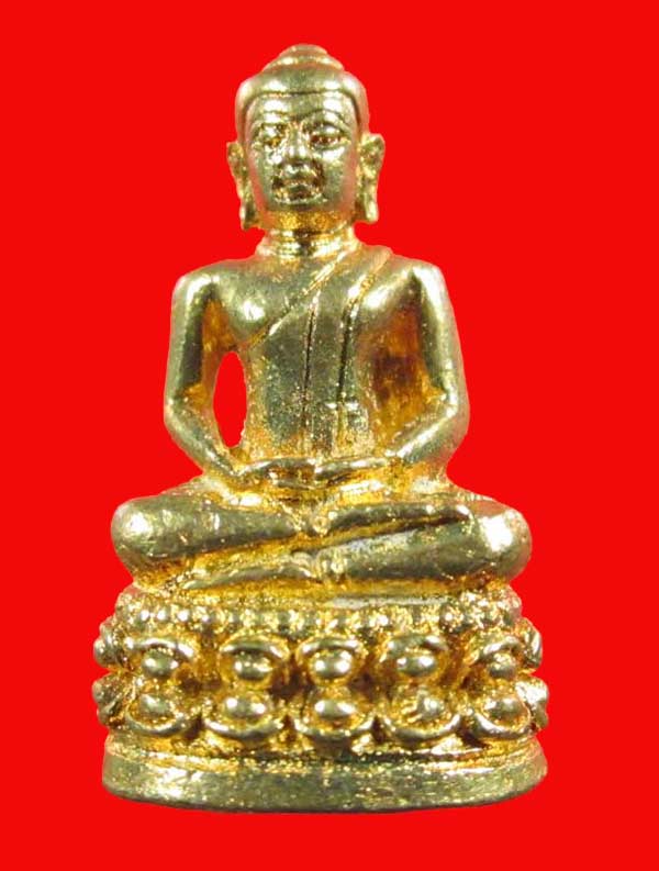พระชัยวัฒน์ไจยะเบงชร(เนื้อทองจังโก๋)หลวงปู่ครูบาอิน อินโท วัดคันธาวาส(ทุ่งปุย) จ.เชียงใหม่ องค์7