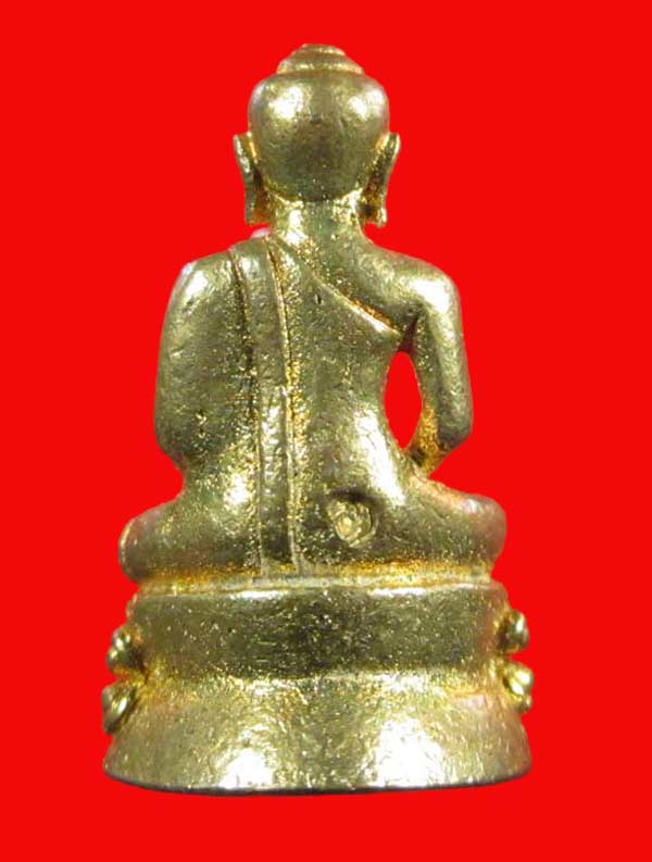 พระชัยวัฒน์ไจยะเบงชร(เนื้อทองจังโก๋)หลวงปู่ครูบาอิน อินโท วัดคันธาวาส(ทุ่งปุย) จ.เชียงใหม่ องค์7