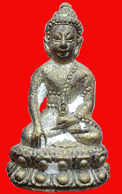 พระกริ่งไจยะเบงชร(เนื้อทองจังโก๋ไม่ปัดผิว) หลวงปู่ครูบาอิน อินโท วัดคันธาวาส(ทุ่งปุย) จ.เชียงใหม่