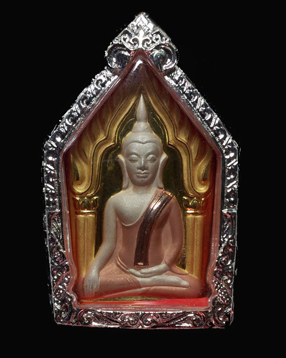 พระขุนแผนหลังกุมารสมบัติ หลวงพ่อพูล วัดไผ่ล้อม เนื้อสามกษัตริย์ ปี48