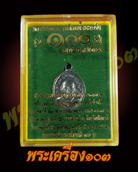 เม็ดแตงหลวงปู่ทวด วัดช้างให้ รุ่น 100 ปีอาจารย์ทิม เนื้อทองแดง (6)