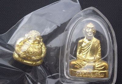รูปเหมือนปั๊ม กฐิน 50 + พระสังกัจจายน์ หลวงพ่อเพี้ยน วัดเกริ่นกฐิน
