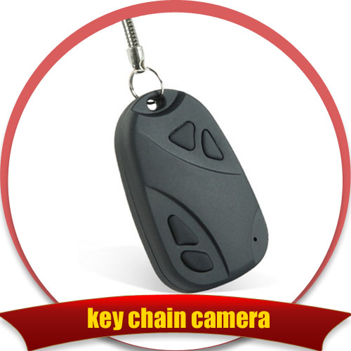 กล้องวีดีโอพวงกุญแจ spy camera เคาะเดียวแดง
