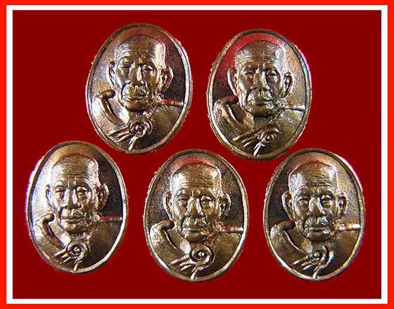 (เคาะเดียว) เหรียญเม็ดยา หลวงปู่หมุน (5เหรียญ)