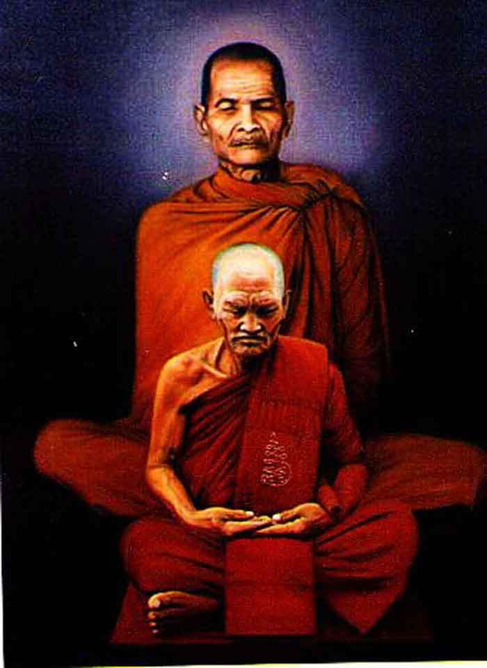 (((((วัดใจสายตรง))))) หลวงพ่อลออ ฐานวโร วัดพรหมนิมิต อ.คลองหาด จ.สระแก้ว รูปเหมือนปั้ม เนื้อเงิน