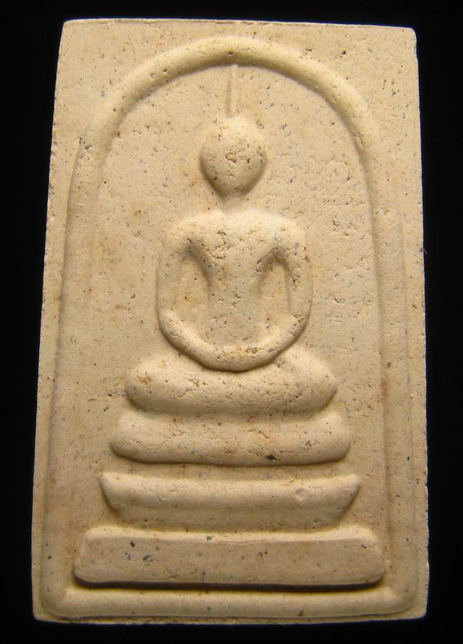 **สมเด็จพิมพ์ใหญ่เกศทะลุซุ้ม หลวงพ่อเกษม ฝังตะกรุด หลัง จปร. ปี 35 เคาะเดียวแดง**WP61