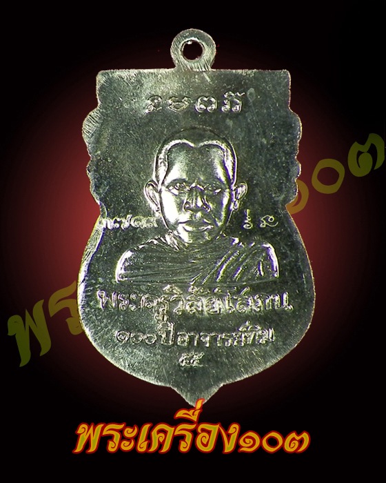 เหรียญเสมาหัวโต หลวงปู่ทวด วัดช้างให้ รุ่น 100 ปี อาจารย์ทิม เนื้ออาปาก้า (2)