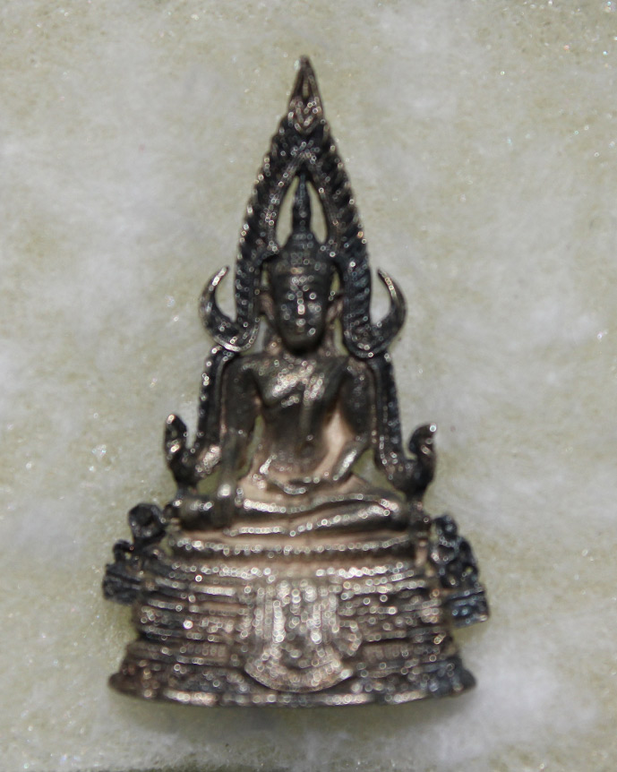 พระพุทธชินราช ภปร. รุ่นปฏิสังขรณ์ เนื้อเงิน 