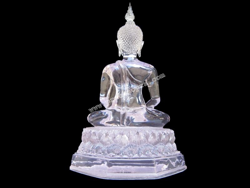พระแก้วเรซิ่นใส หน้าตัก 5 นิ้ว วัดท่าซุง จ.อุทัยธานี ((1000))