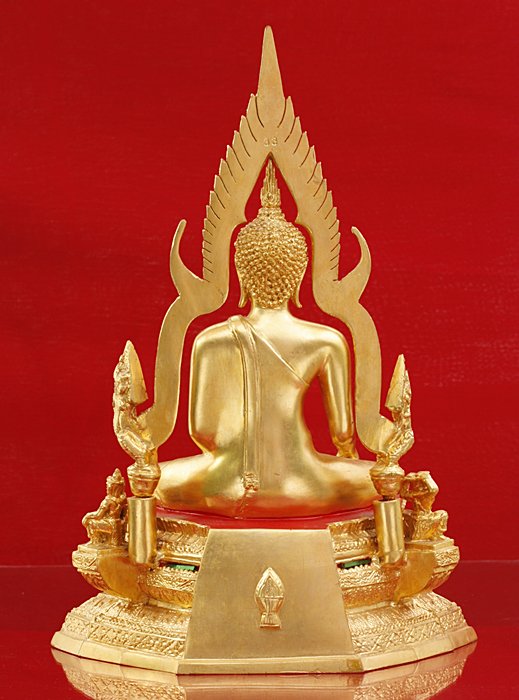 พระบูชาพระพุทธชินราช สวยงามประดับกระจกสี