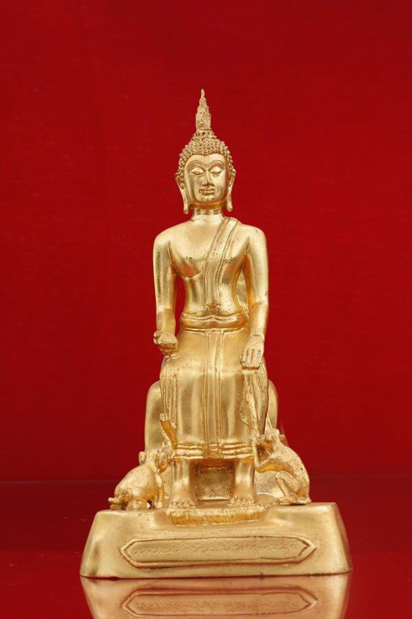 พระบูชาหลวงพ่อโต วัดป่าเรไรย์ สุพรรณบุรี
