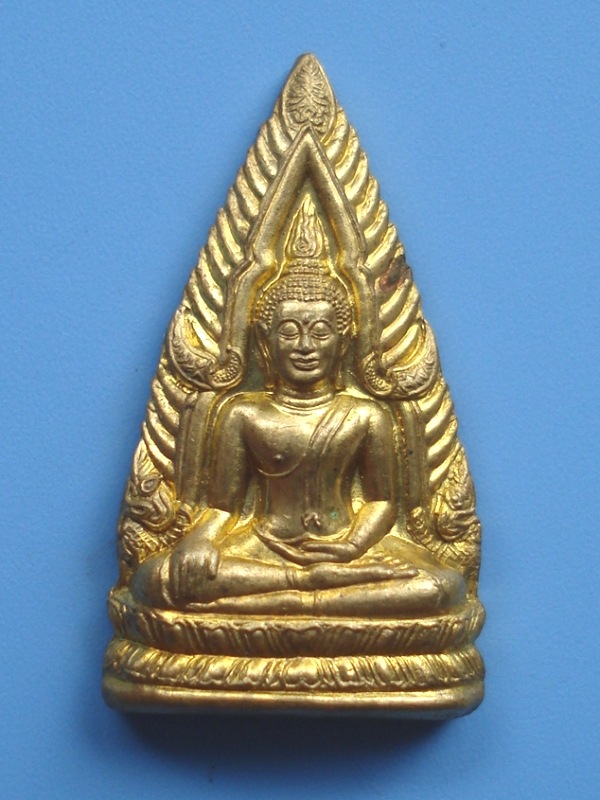 พระพุทธชินราช เนื้อฝาบาตร วัดซากหมาก ระยองจัดสร้าง