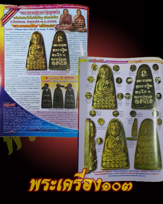 หลวงปู่ทวด ปี 08 ทะเลซุง บัว 6 กะไหล่ทอง กรรมการ (4)