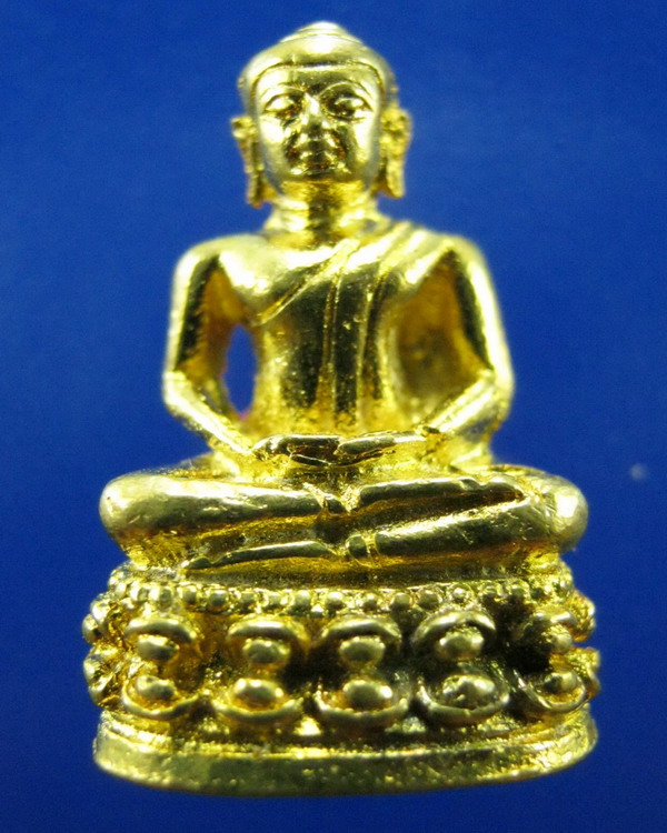 พระชัยวัฒน์ไจยะเบงชร(เนื้อทองจังโก๋)หลวงปู่ครูบาอิน อินโท วัดคันธาวาส(ทุ่งปุย) จ.เชียงใหม่