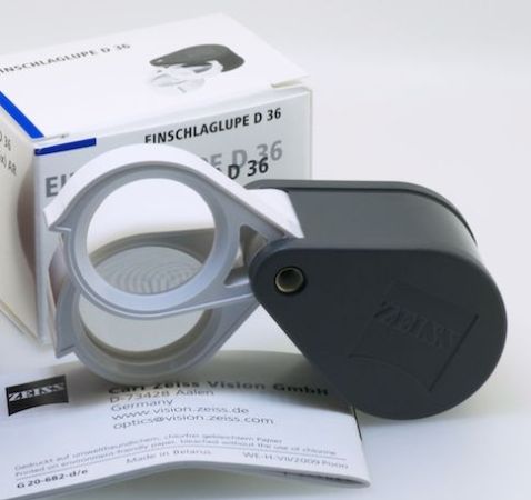 กล้องส่องพระ ZEISS D36 / MADE IN GERMANY ตัวใหญ่สีเทาเลนส์2ชั้น