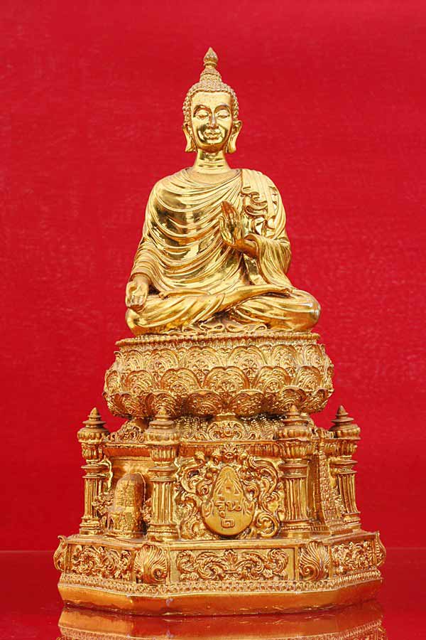 พระบูชาปางประทานพร ฐานสังเวชณียสถาน 4 แห่ง