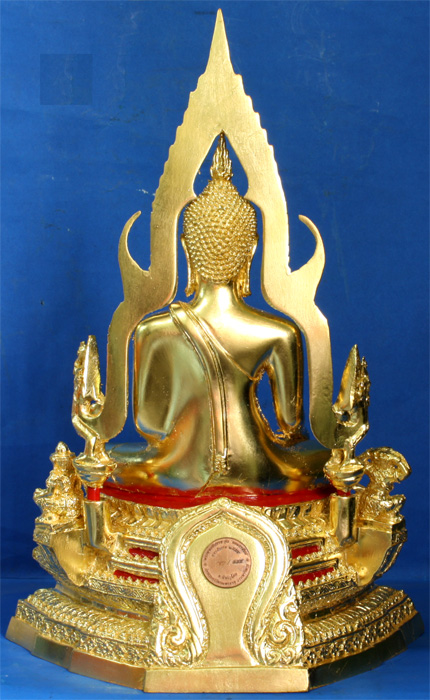 พระบูชาปิดทอง พระพุทธชินราช วัดพระศรีรัตนมหาธาตุ รุ่นจอมราชันย์ ปี 2555