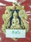 เหรียญฉลุปวเรศเนื้อทองระฆังลงยาน้ำเงิน  No. 946