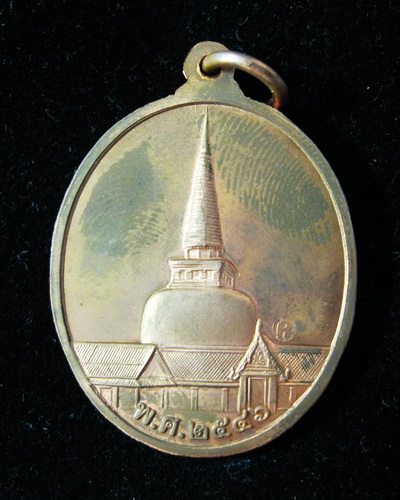 เหรียญพระเจ้าศรีธรรมโศกราช รุ่นแรกประวัติศาสตร์ ปี46