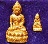 พระกริ่ง พระชัยวัฒน์ เนื้อกระเบื้องพระวิหารหลวง วัดสุทัศน์เทพวราราม ปี 39 กล่องเดิมจากวัด