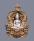 เหรียญฉลุ 3 ชิ้น พระพุทธโสธร รุ่นเจริญพร เนื้อบรอนซ์แก่ทองคำองค์เงิน พิมพ์ใหญ่ หมายเลข 101