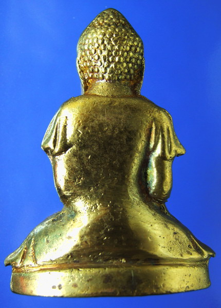พระกริ่งวัดประสาทปี2506 พิมพ์ทิเบตใหญ่เนื้อเหลือง
