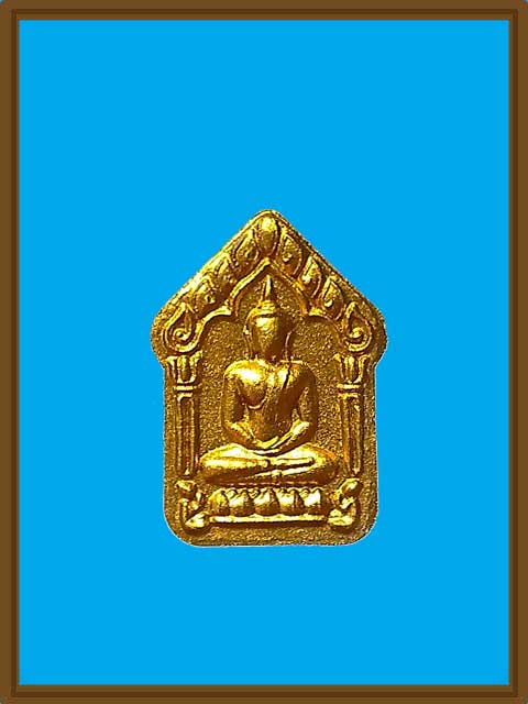 ขุนแผนพรายกุมาร เนื้อผงพุทธคุณ ปัดทอง ฝังตะกรุดเงิน 1 ดอก หลวงปู่โสฬส วัดโคกอู่ทอง จ.ปราจีนบุรี