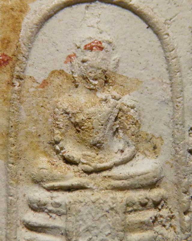 พระสมเด็จ ฐานผ้าทิพย์ วัดผาติการาม อ.บางเลน จ.นครปฐม สร้างก่อนปืี 2500 มาลผงของหลวงพ่อ สด วัดปากน้ำ
