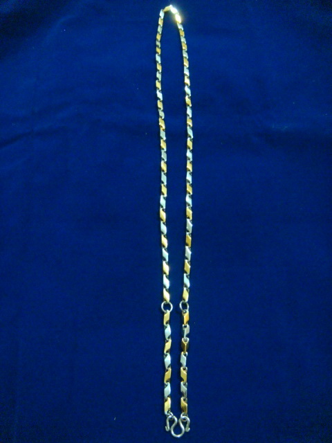 สร้อยสแตนเลท 2 กษัตย์ 28" ของใหม่ แบบ3องค์ ลายสวยมาก(ตันทั้งเส้น)5