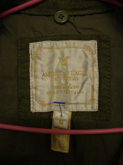 เสื้อแจ็คเก็ต..ยี่ห้อ AMERICAN EAGLE...ของแท้.100%..สภาพดี
