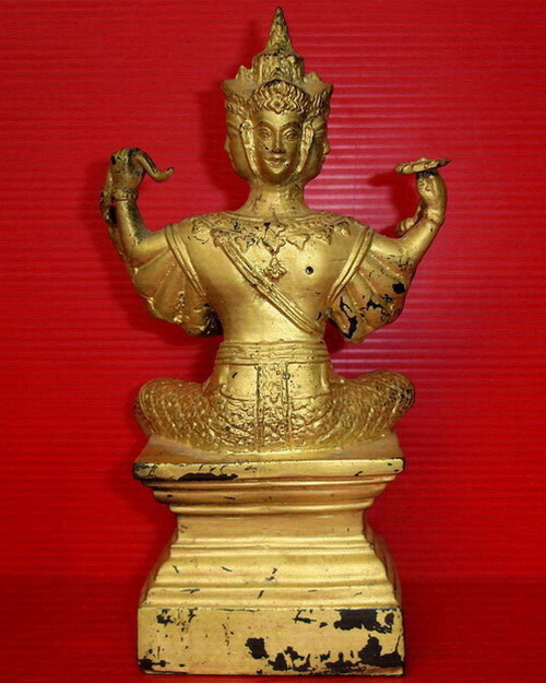 ** รูปหล่อบูชาพระพรหม ขนาดหน้าตัก 4 นิ้วค่ะ * *