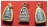 หลวงปู่ทวด นางกวัก 3 องค์ (เคาะเดียว)