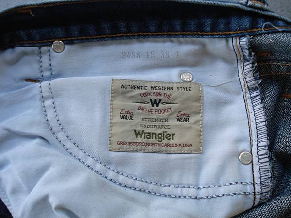 ยีนส์ Wrangler (MADE IN )เอว38