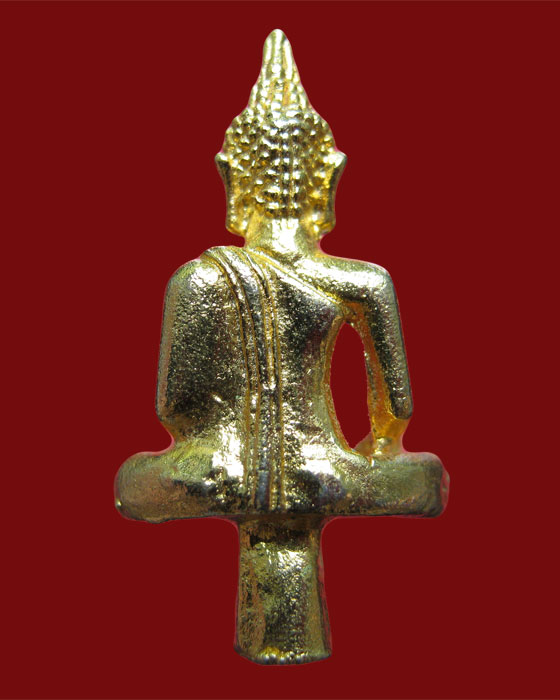 พระยอดธงหลวงปู่พิศดู วัดเทพธารทอง กะไหล่ทอง