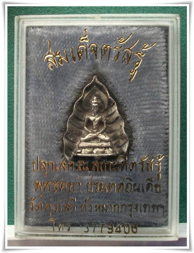 สมเด็จตรัสรู้ วัดทุ่งเสรี 19 เนื้อเงิน